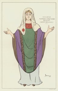 Christliche Matrone von Raphael Jacquemin