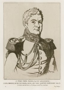 Prinz Pierre Michailowich Wolkonski von Raphael Jacquemin