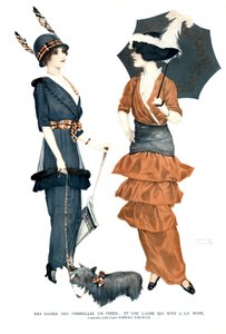 Illustration aus La Vie Parisienne von Raphael Kirchner