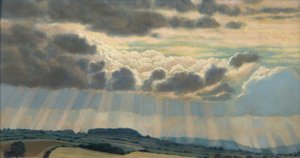 Landschaft mit Wolken von Raymond Booth