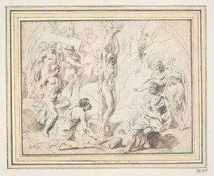 Die Häutung des Marsyas von Raymond Lafage