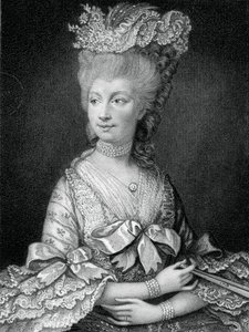 Königin Charlotte, Gemahlin von Georg III., 19. Jahrhundert