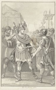 Germanicus schwört Tiberius die Treue