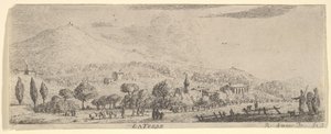 La Terre, aus Die Elemente, 17. Jahrhundert von Reinier Zeeman