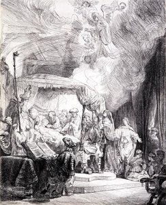 Tod der Jungfrau von Rembrandt Harmensz. van Rijn