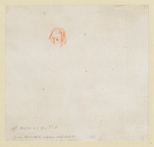 Kleine Studie eines Kopfes von Rembrandt van Rijn