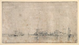 Die Amstel am Omval, ca. 1650-53