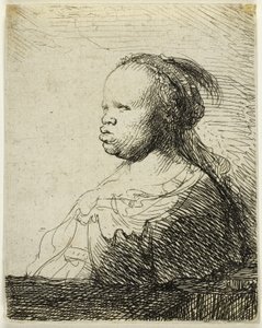 Die Weiße Negerin, ca. 1630