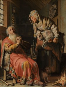 Tobit und Anna mit dem Zicklein