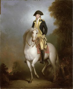 Reiterporträt von George Washington von Rembrandt Peale
