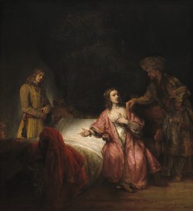 Joseph von Potiphars Frau beschuldigt, 1655