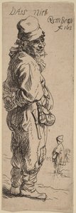 Ein Bauer antwortet: "Dats niet" (Das ist nichts) von Rembrandt van Rijn
