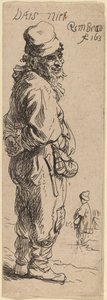 Ein Bauer antwortet: Dats niet Das ist nichts, 1634 von Rembrandt van Rijn