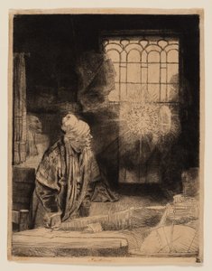 Ein Gelehrter in seinem Arbeitszimmer (Faust)