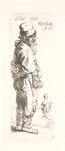 Ein Bauer: der andere des Paares, antwortend von Rembrandt van Rijn