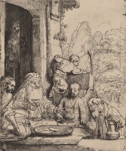 Abraham bewirtet die Engel, 1656