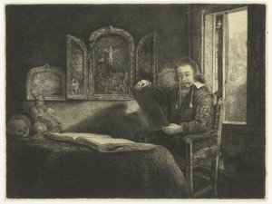 Abraham Francen, Apotheker von Rembrandt van Rijn