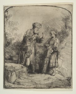 Abraham und Isaak, 1645
