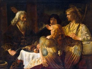 Abraham und die drei Engel, 1630er