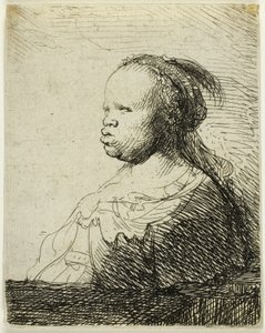 Eine afrikanische Frau