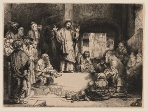 Christus predigt