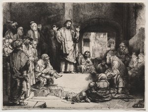 Christus predigt La Petite Tombe, ca. 1657