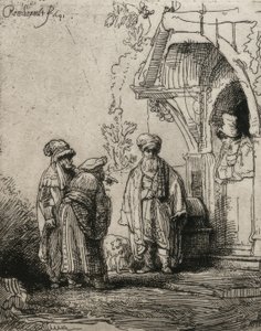Die drei Orientalen von Rembrandt van Rijn
