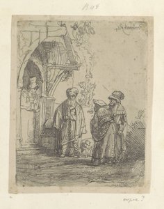 Drei orientalische Figuren