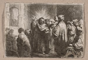 Grosz czynszowy von Rembrandt van Rijn