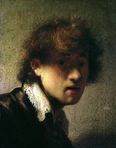 Kopf eines jungen Mannes oder Selbstporträt, 1629