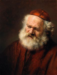 Kopf eines alten Mannes von Rembrandt van Rijn