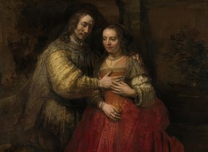 Isaak und Rebekka, Die Judenbraut von Rembrandt van Rijn