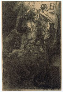 Jakobsleiter, Illustration für „La Piedra Gloriosa“ von Rembrandt van Rijn