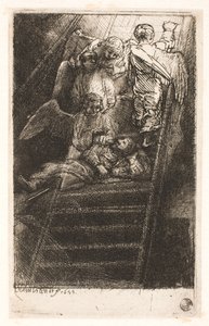 Jakobsleiter von Rembrandt van Rijn