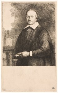 Jan Antonide van der Linden, Professor der Medizin von Rembrandt van Rijn