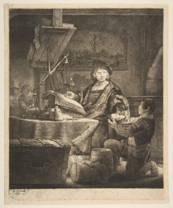 Jan Uytenbogaert, der Goldwäger, 1639 von Rembrandt van Rijn