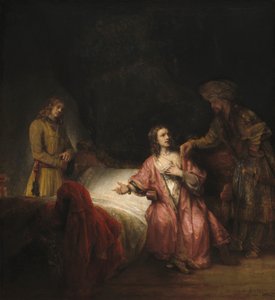 Joseph von Potiphars Frau beschuldigt, 1655