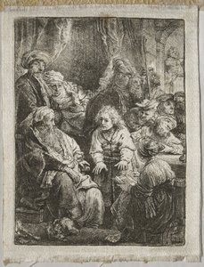 Joseph erzählt seine Träume von Rembrandt van Rijn