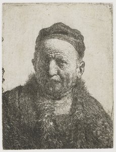 Mann mit enger Kappe: Büste (der Vater des Künstlers?)