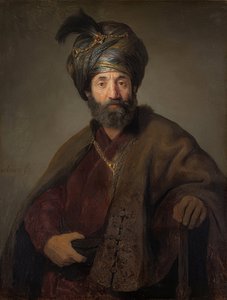 Mann in orientalischem Kostüm