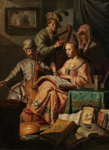Musizierende Gesellschaft