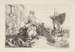 Das Schiff Fortuna von Rembrandt van Rijn