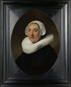 Porträt von Haesje Jacobsdr van Cleyburg, 1634 von Rembrandt van Rijn