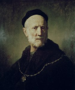 Porträt von Rembrandts Vater