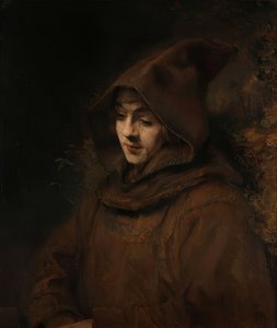 Rembrandts Sohn Titus im Franziskanerhabit. 1660