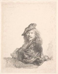 Selbstporträt von Rembrandt van Rijn