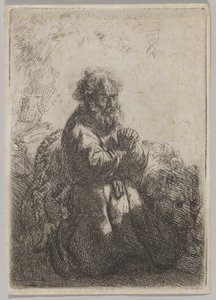 St. Hieronymus im Gebet, 1635
