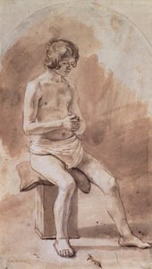 Studie eines nackten Jugendlichen von Rembrandt van Rijn