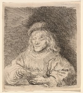 Der Kartenspieler von Rembrandt van Rijn