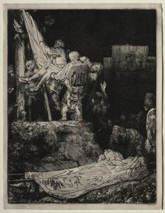 Die Kreuzabnahme bei Fackellicht, 1654
